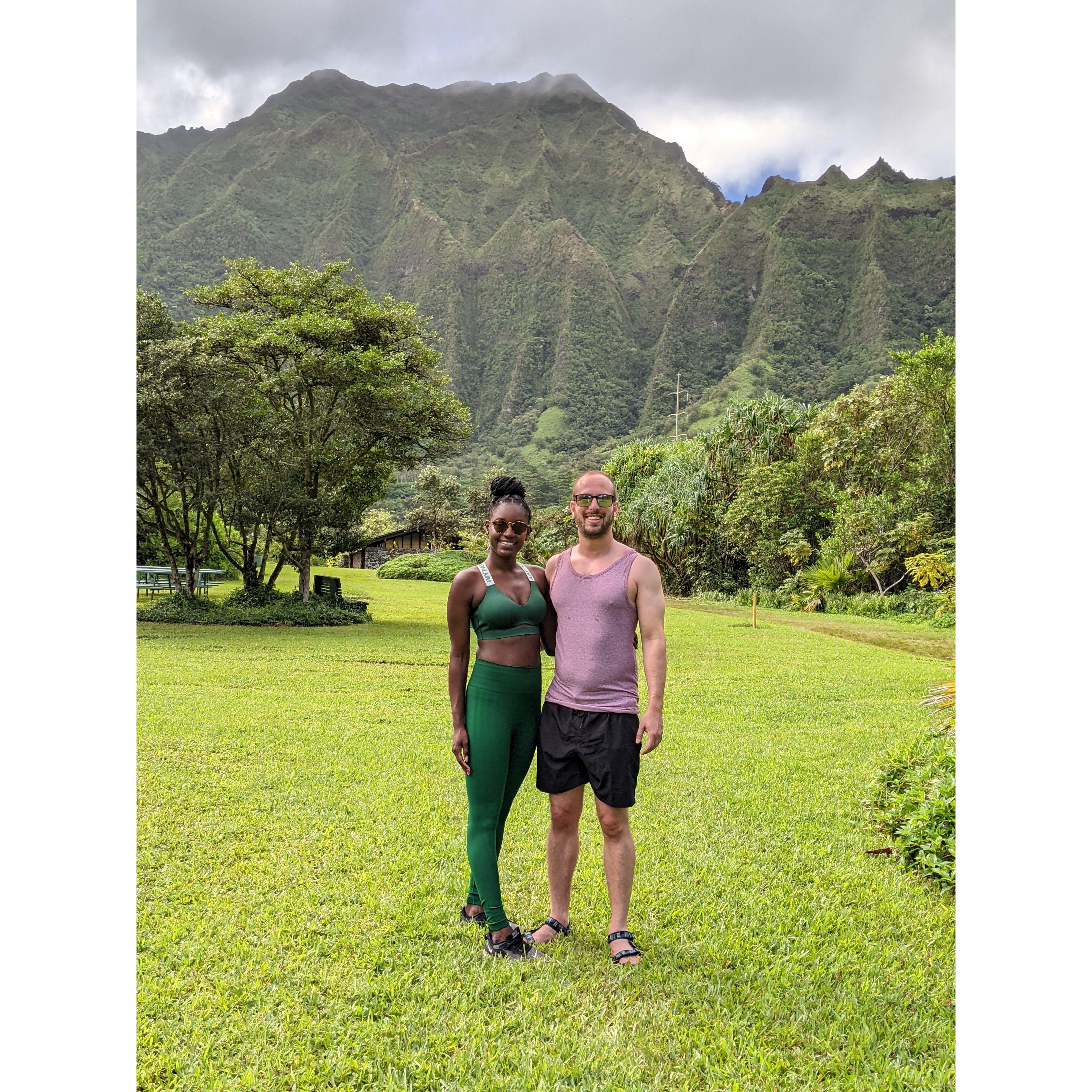 Trekking through Ho’omaluhia Botanical Garden - Oahu, HI 2021