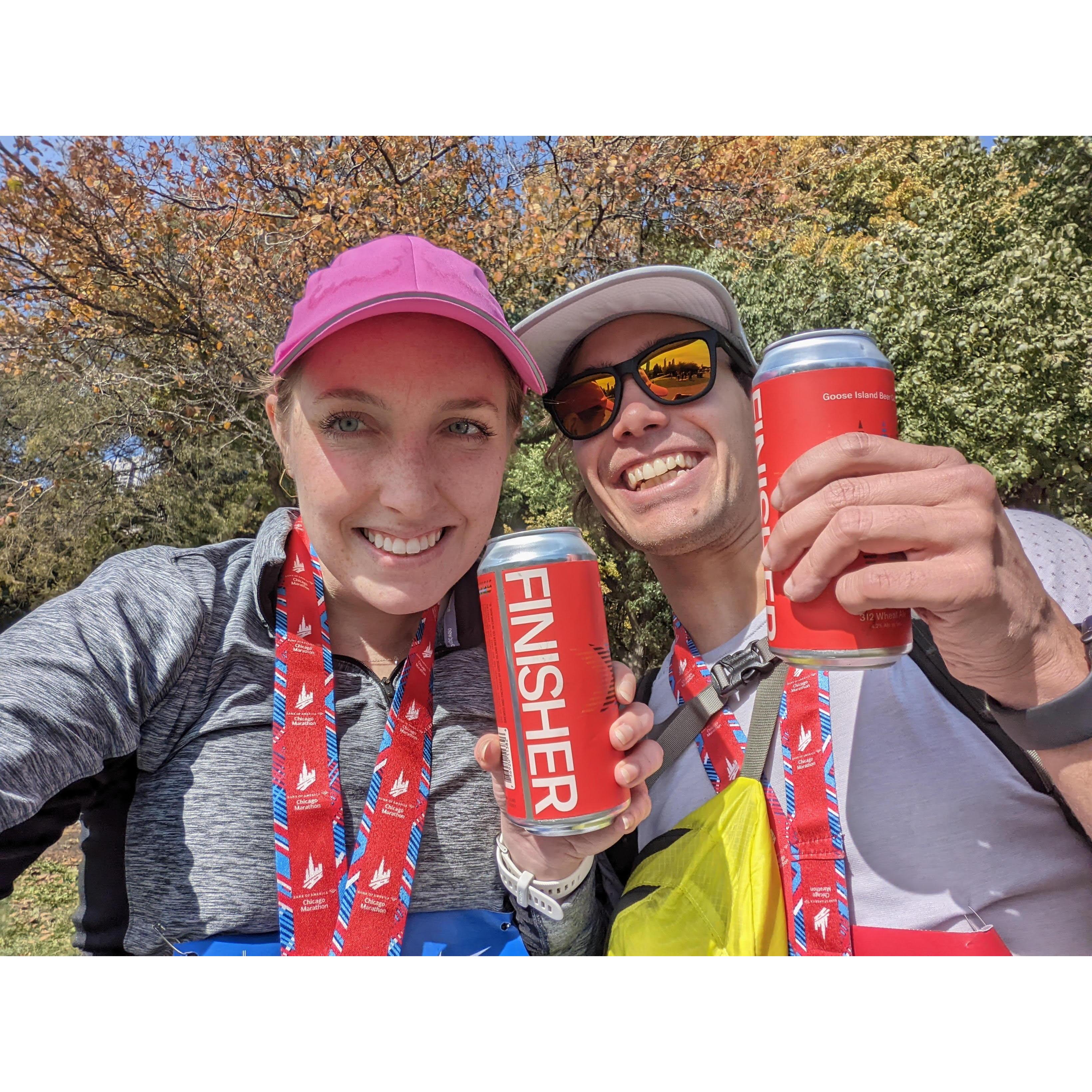 FINISHERS of the 2022 Chicago Marathon