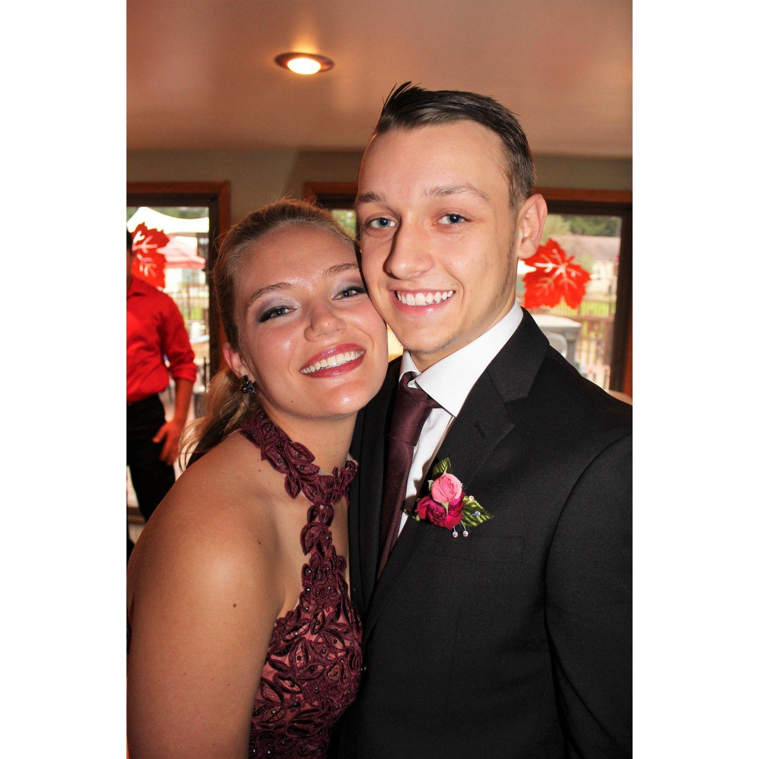 Homecoming of 2019, our second high school dance together!