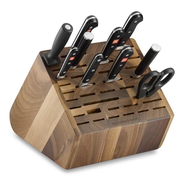 Williams Sonoma 35-Slot Knife Block, Walnut