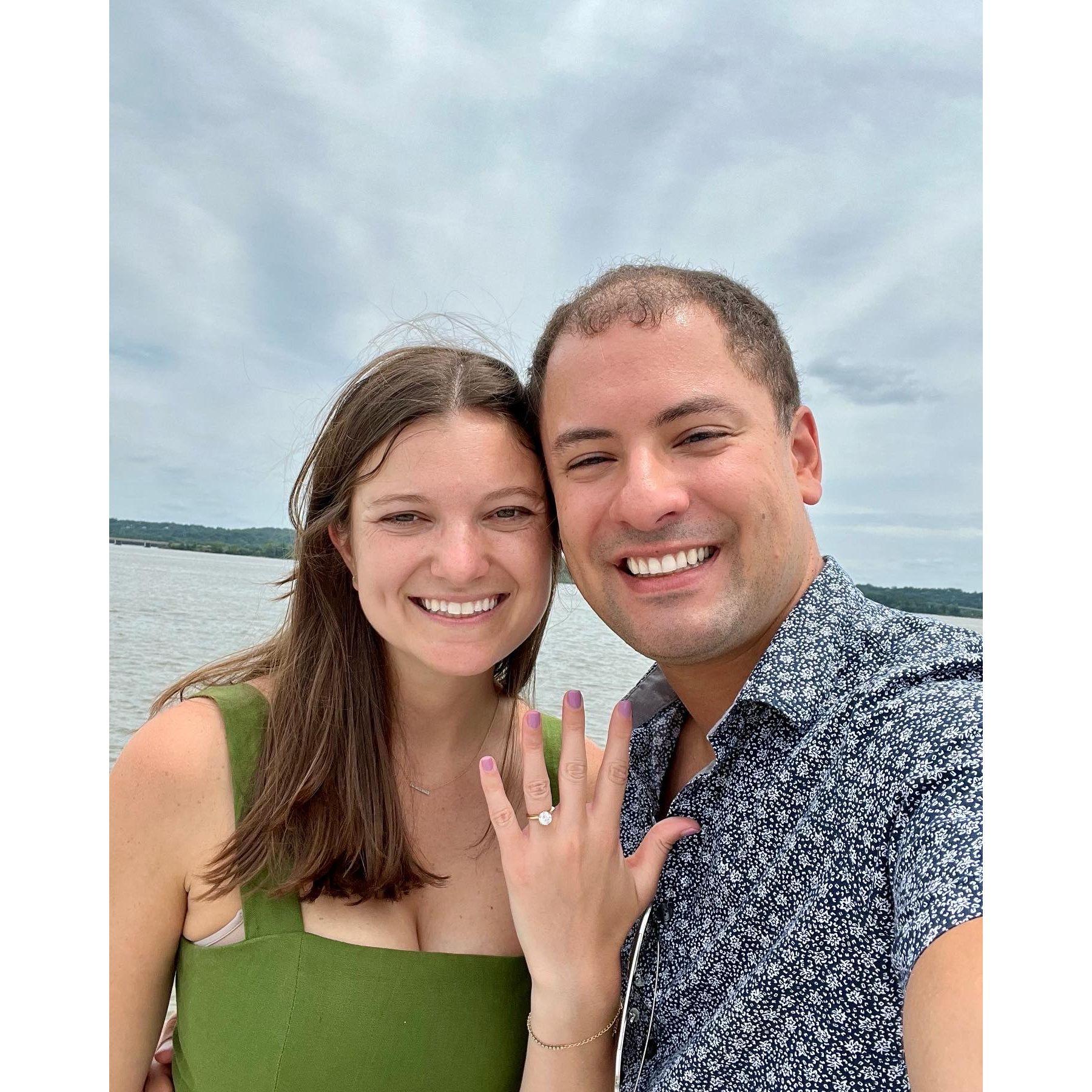 July 2022: WE'RE ENGAGED! Jordanna insists she knew it was coming but Devin thinks she's a liar