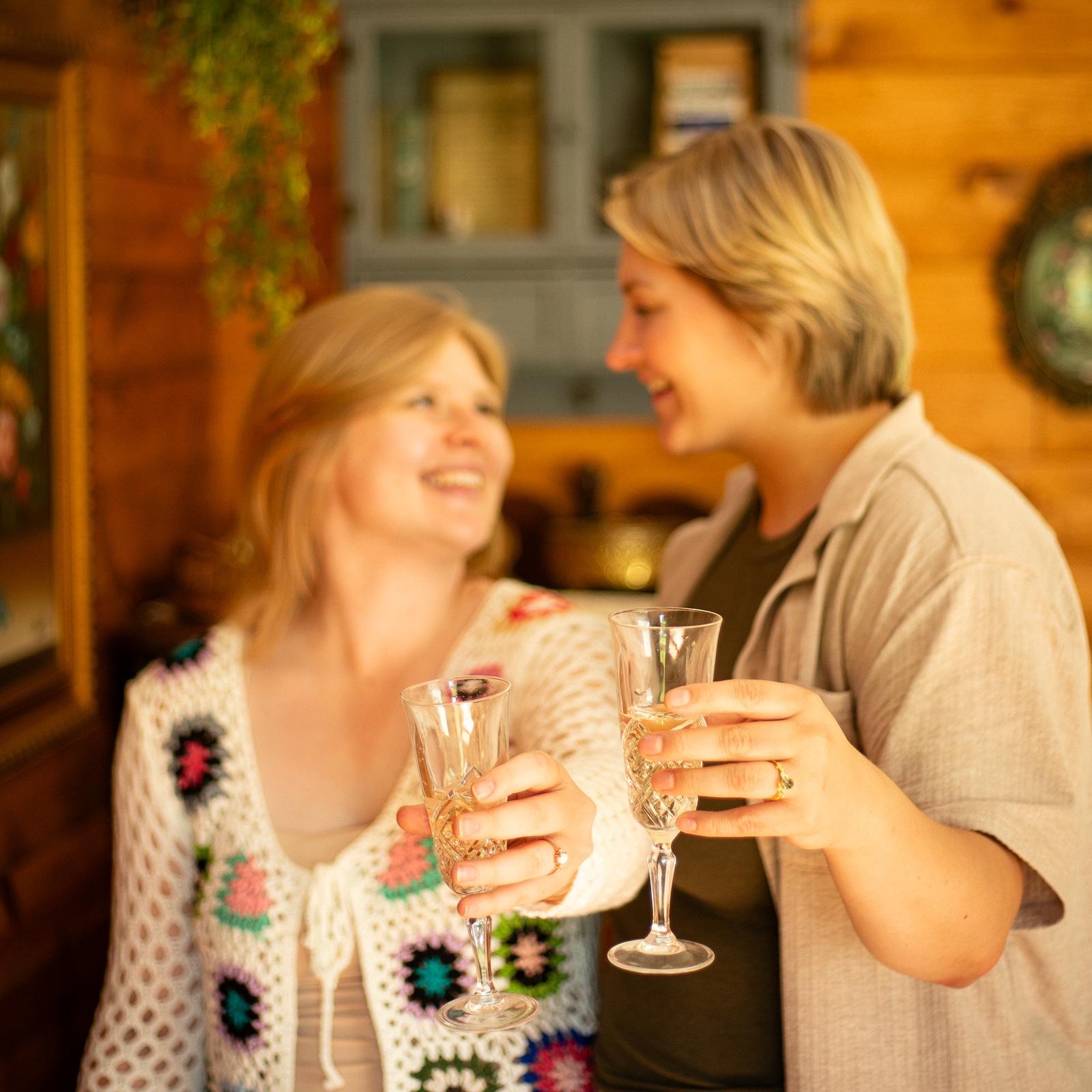 Our engagement getaway in Madison County, Iowa (2024)