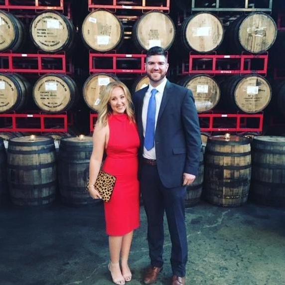 Friends' wedding at Revolution Brewing in Chicago