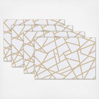 Angles Placemat, Set of 4