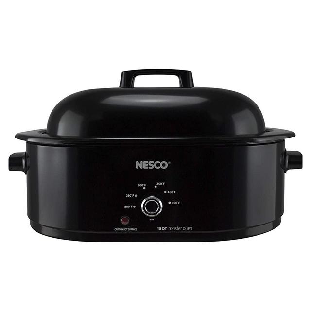 NESCO MWR18-13, Roaster Oven, 18 Quarts, Black