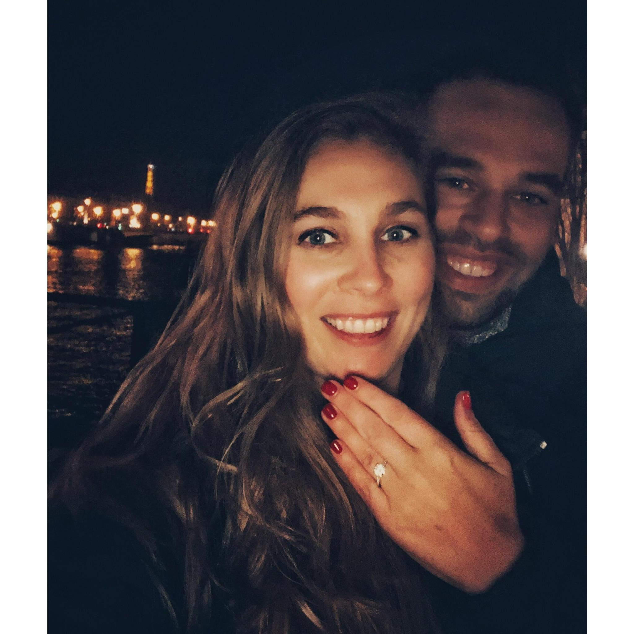 Right after Sal proposed in Paris