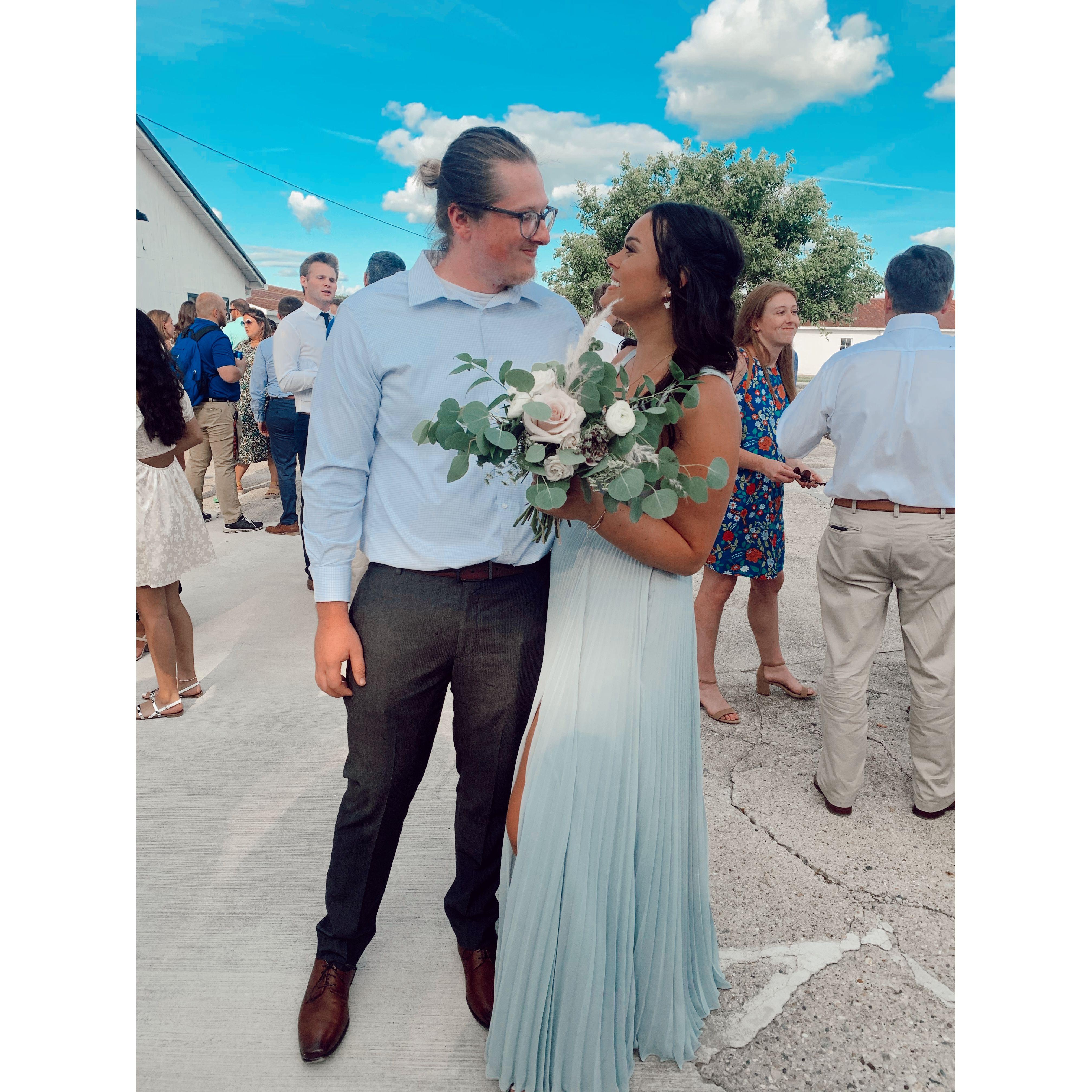 we’ve loved getting to celebrate our friends’ weddings together — always each other’s favorite plus-one.