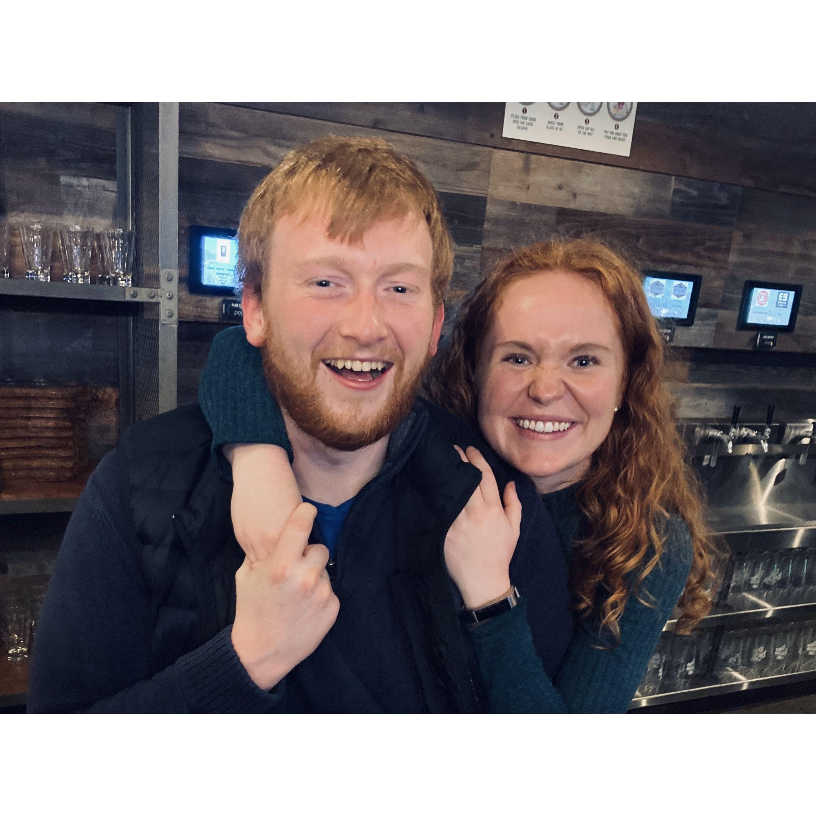 This is our first official photo together! 3/26/2022 (Tacoma, WA)