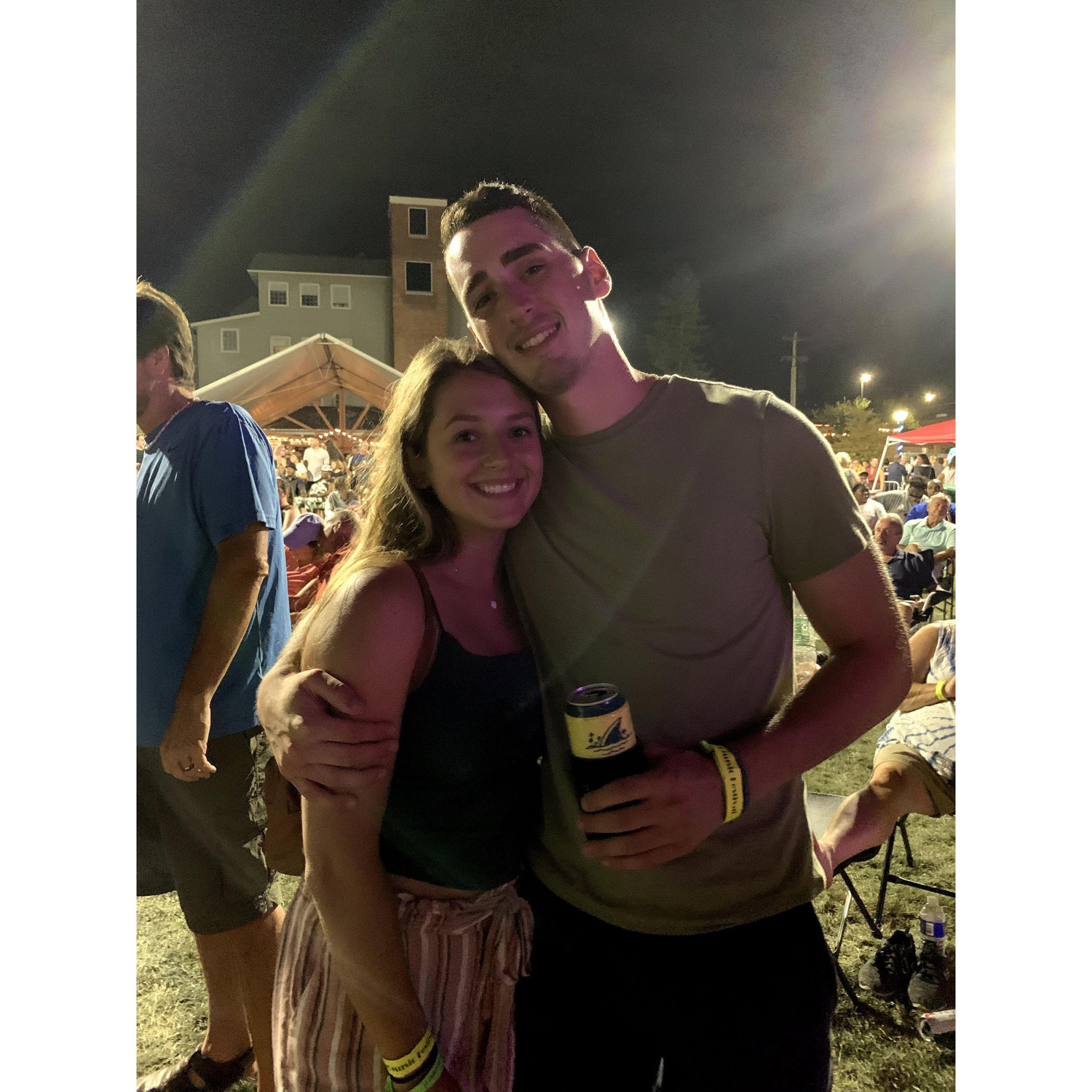 Lindsey's first Fairport Music Festival!