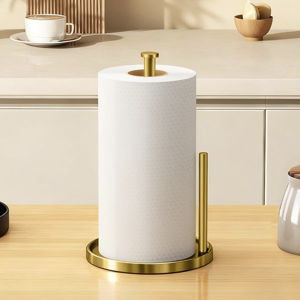 Paper Towel Holder- Gold