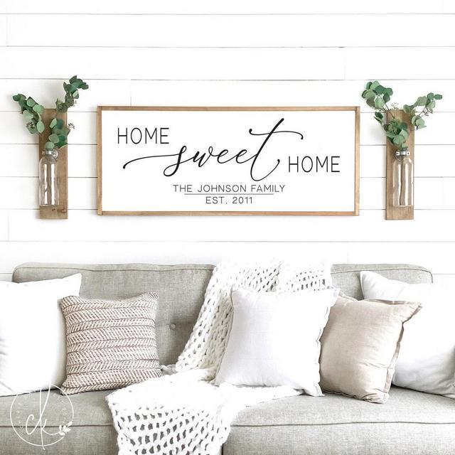 The Wilkinsons Home Sweet Home sign