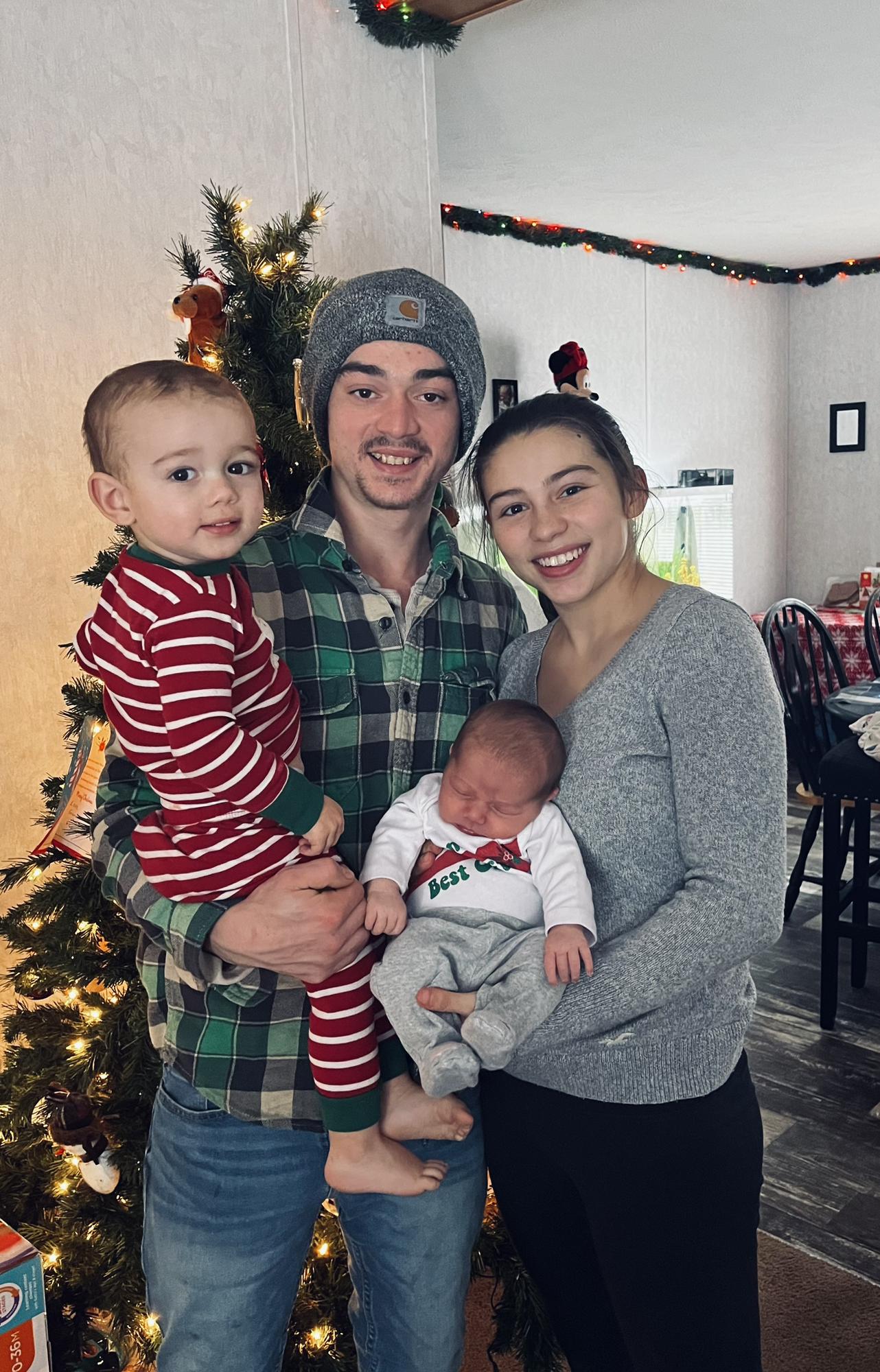 First Christmas as a family of 4