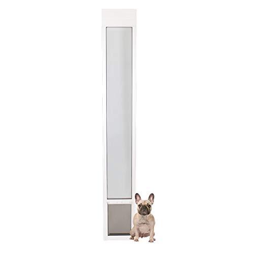 PetSafe Freedom Aluminum Patio Panel Sliding Glass Pet Door for Dogs and Cats - Adjustable Frame
