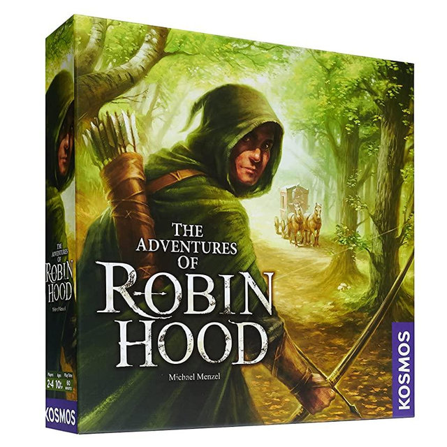 The Adventures of Robin Hood | A Kosmos Game | Family-Friendly, Cooperative, Role-Player, Story-Driven Game for 2 to 4 Players, Ages 10 and up