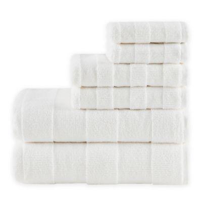 Madison Park Signature Parker 6-Piece Bath Towel Set in Ivory