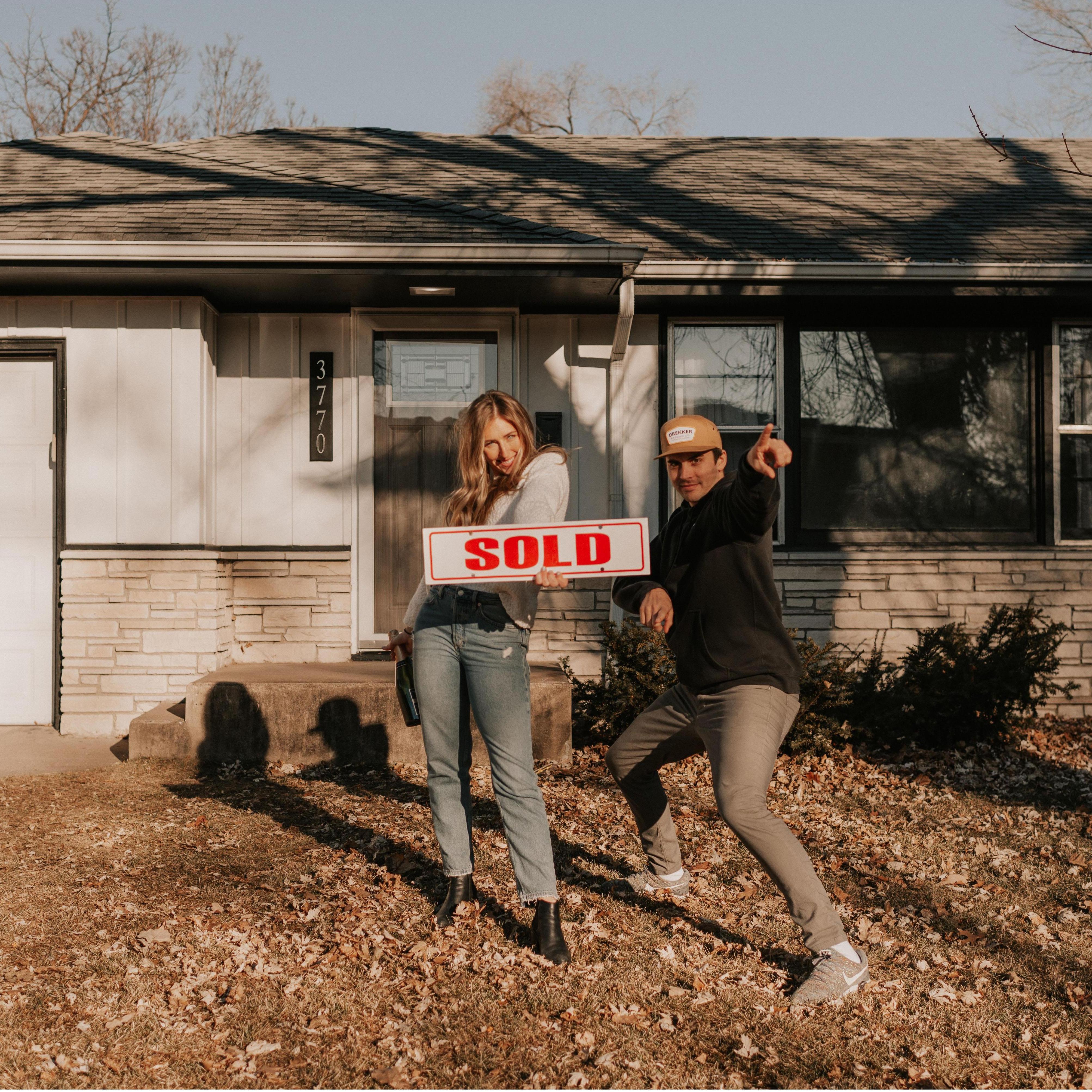 We bought our first house together on December 4th, 2020