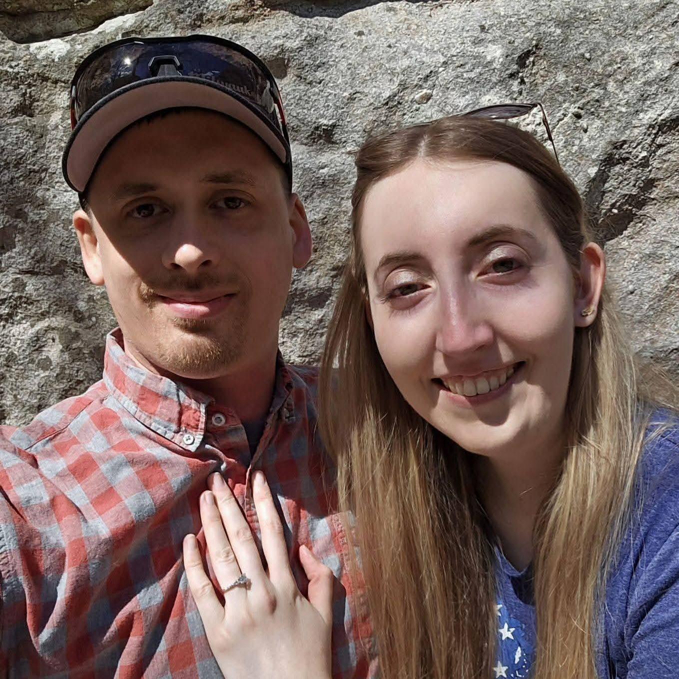 I said "yes" at Rock City in Chattanooga, TN!