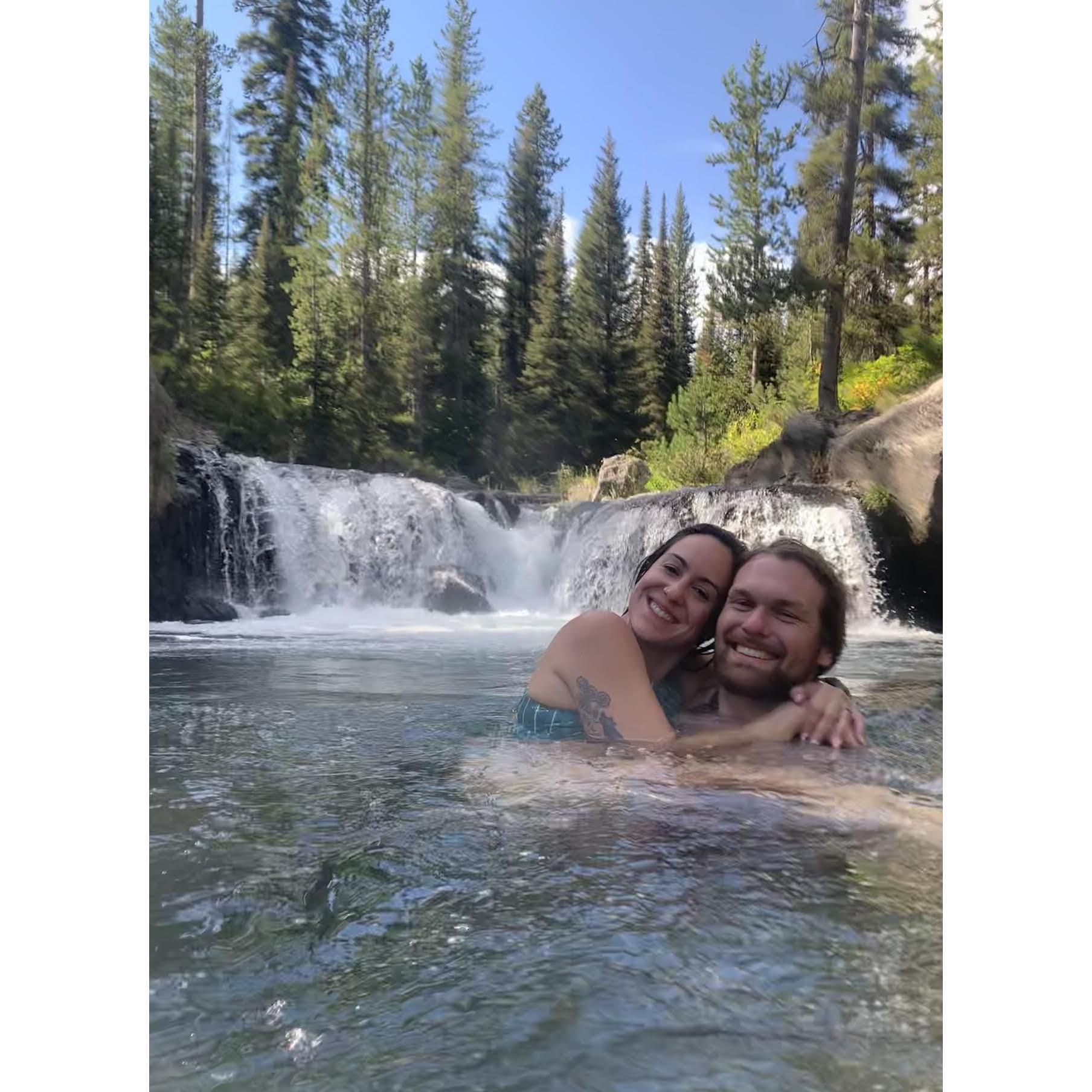 In our happy place