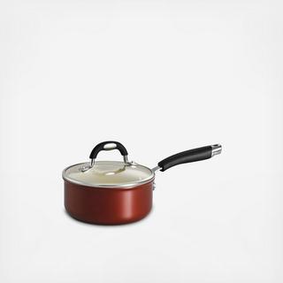 Ceramica Style Covered Sauce Pan