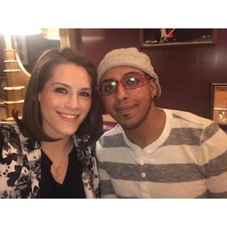 George's Birthday Dinner before 5th row seats to Chris Rock