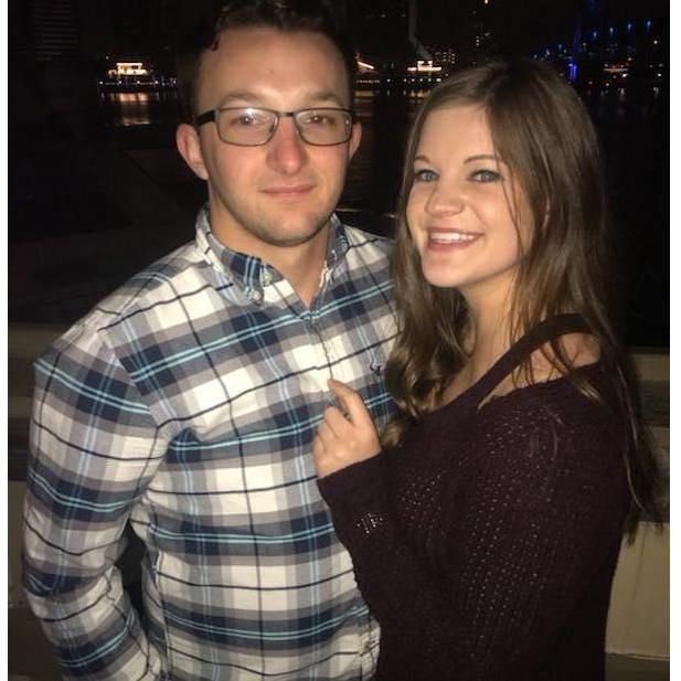 Our first picture together, New Years Eve 2017