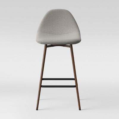 Copley Upholstered Counter Stool - Light Gray - Project 62™