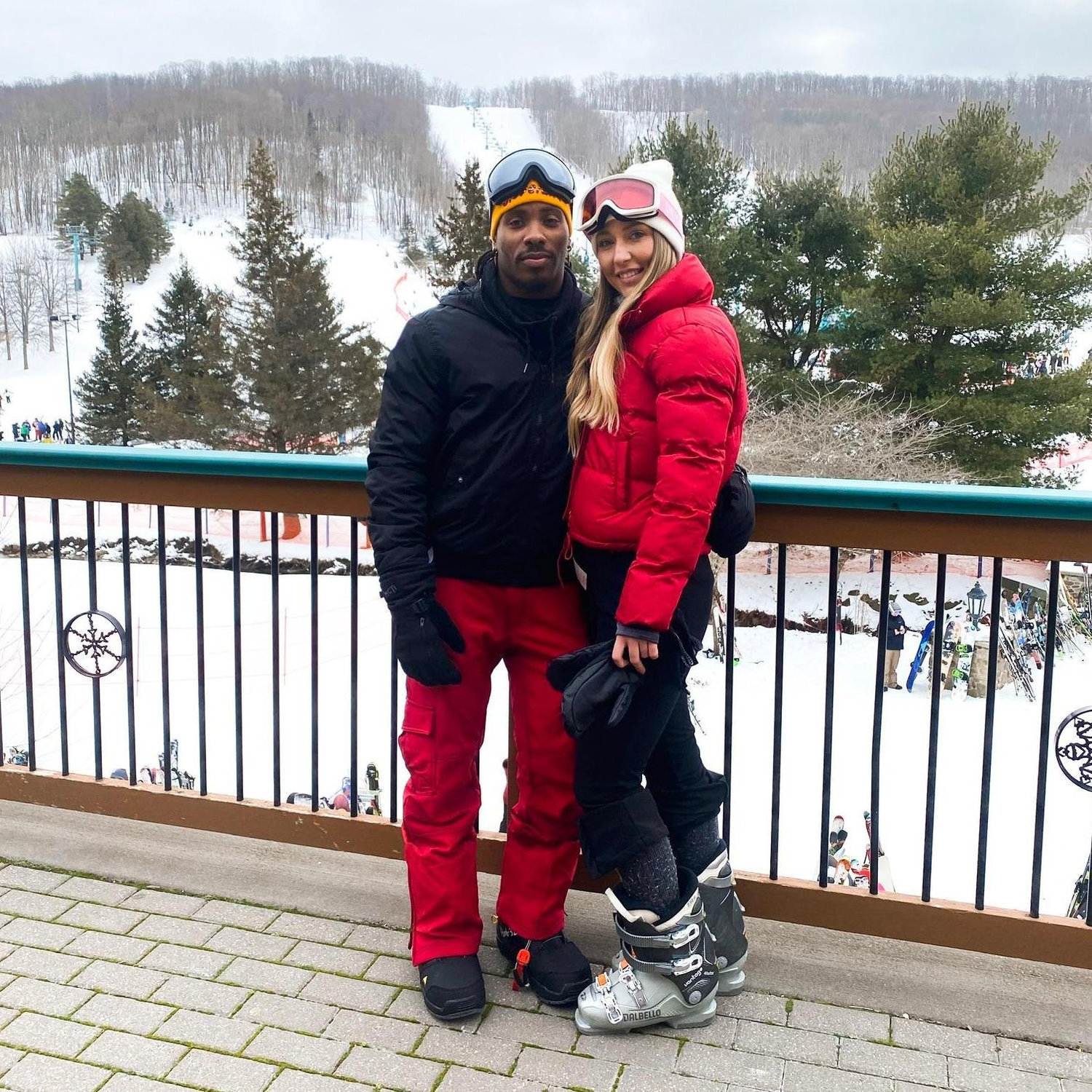 Our first Ski and Snowboard trip together
-Holiday Valley / New York