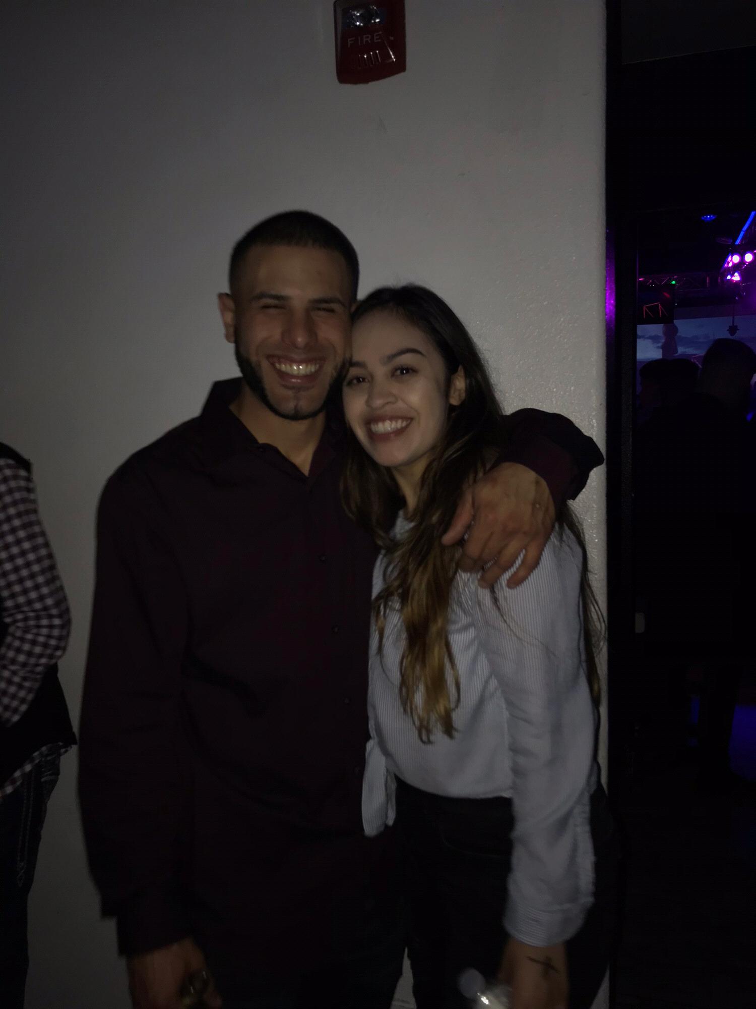 Our first time to the club together