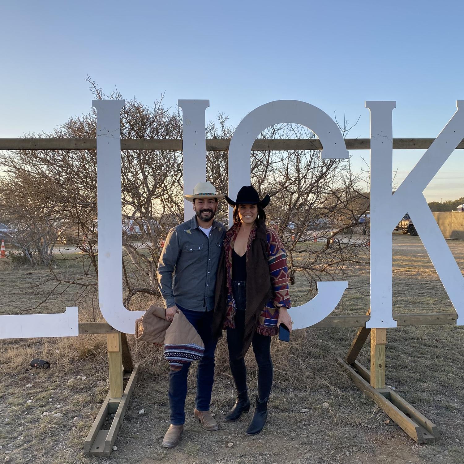 At Willie Nelson's Ranch - Luck, Texas