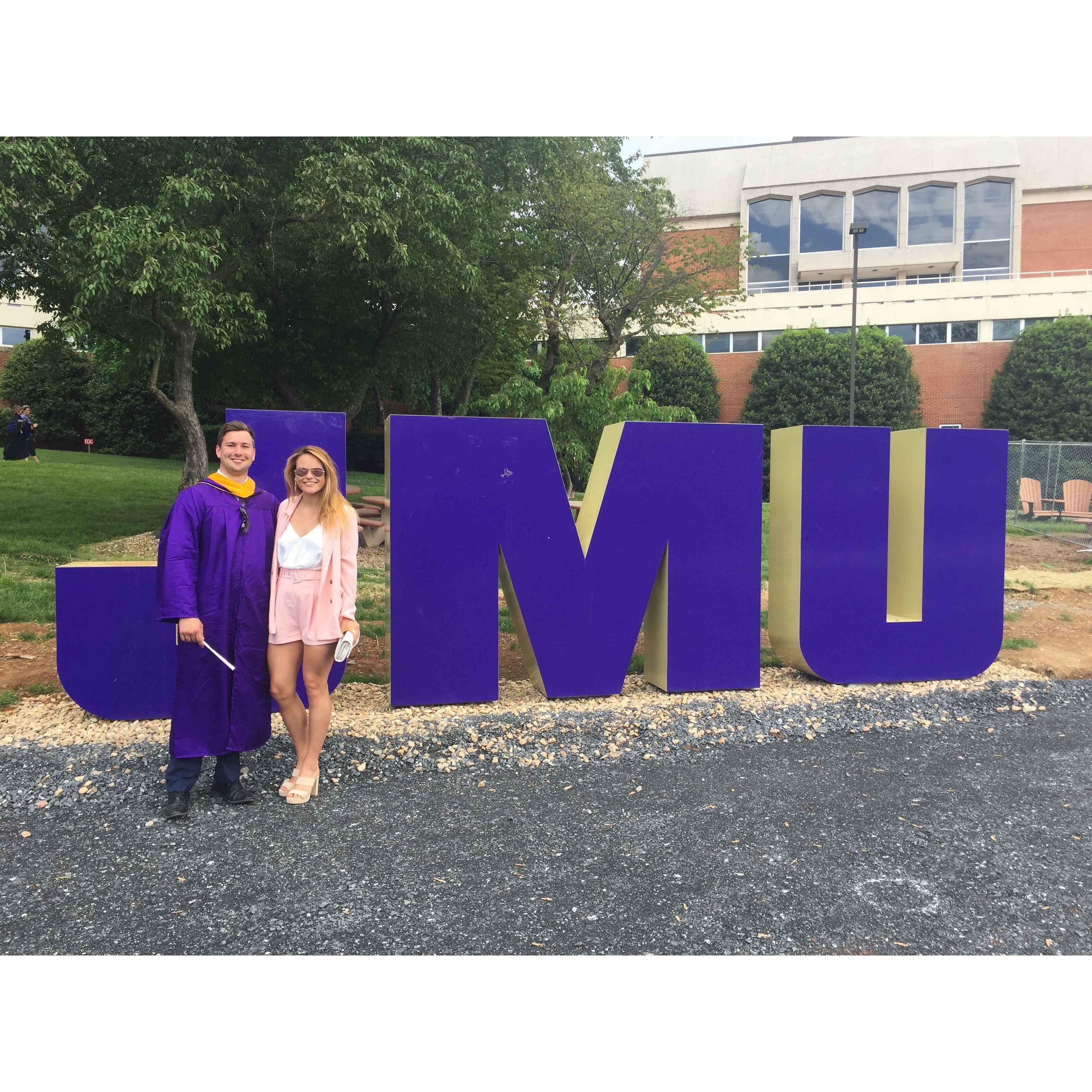 Bob's Graduation at JMU, May 2019