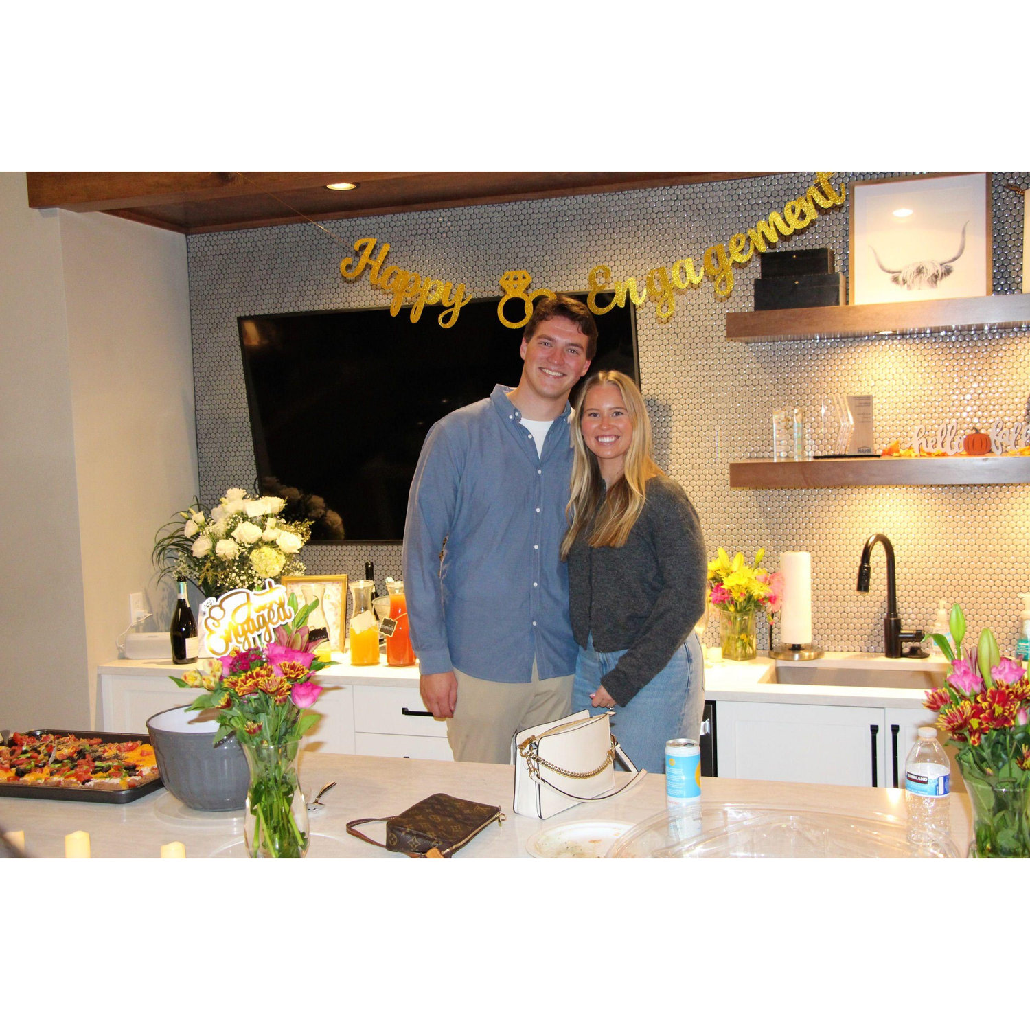 The day we got engaged!