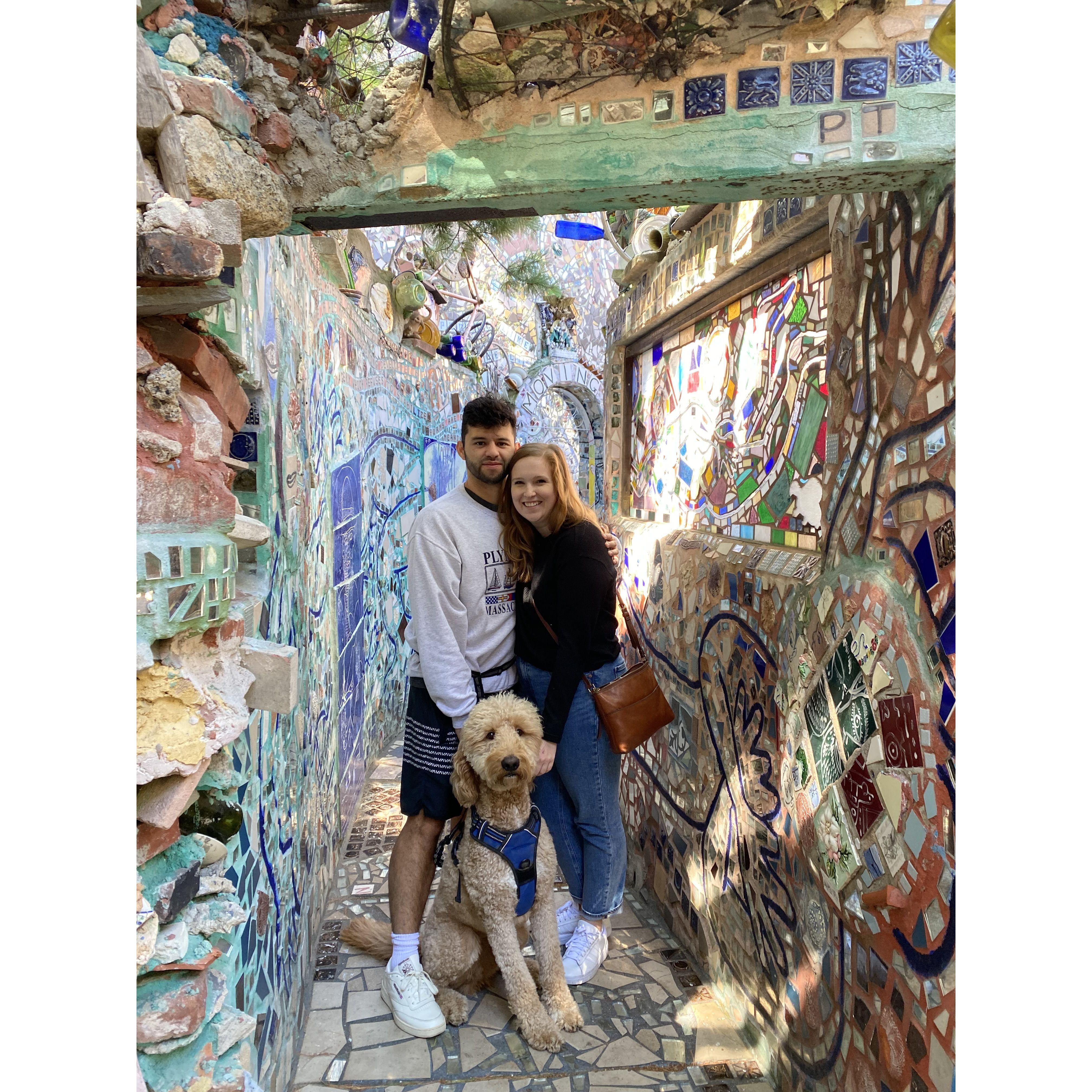 Exploring our new city of Philadelphia in 2022.