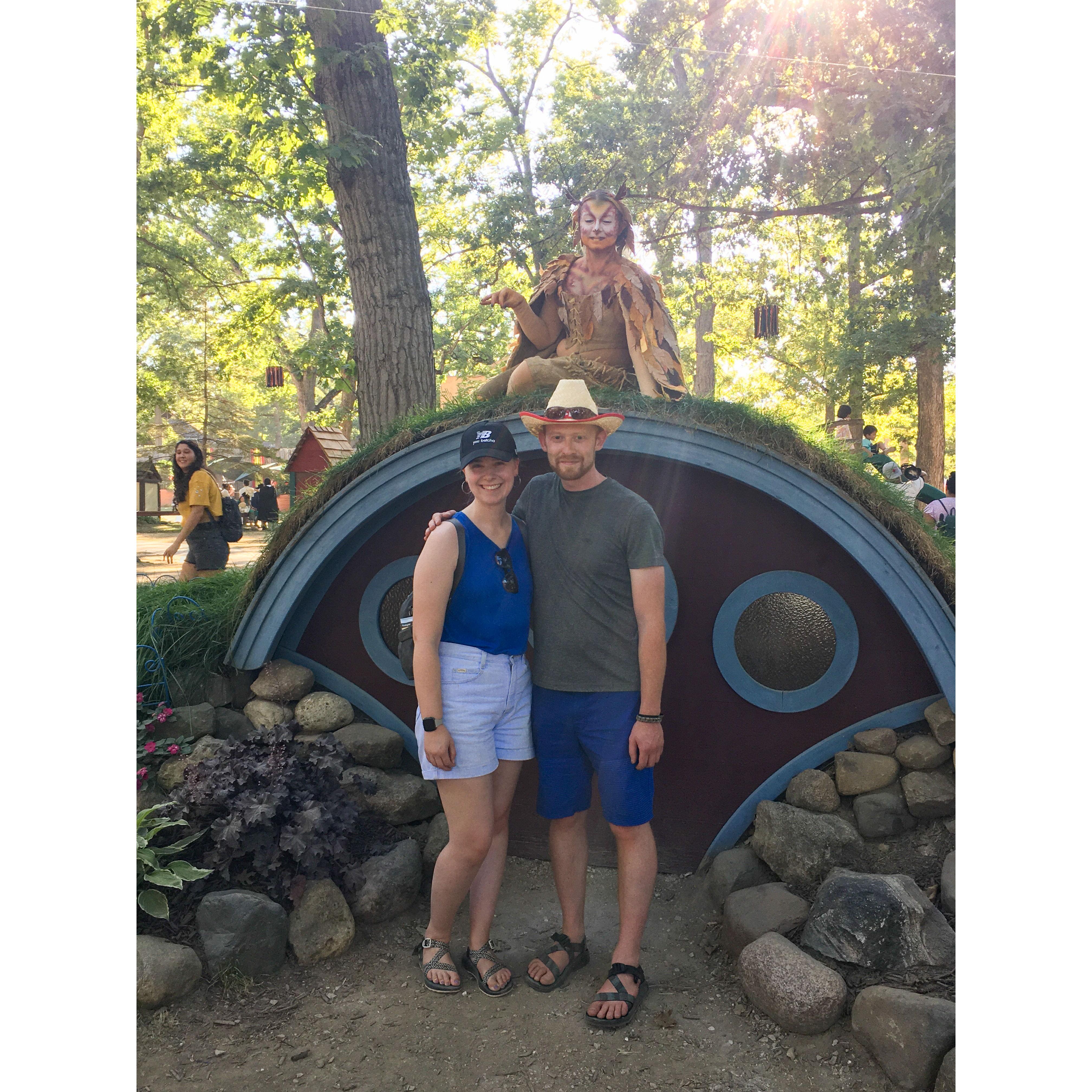 Our trip to the Ren Faire in late summer