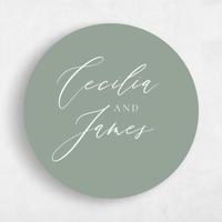 Green Wedding Sticker - Seville