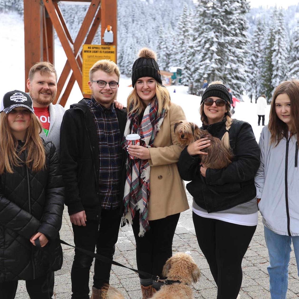Photos taken by James Lemley on the day we got engaged at Stevens Pass!!