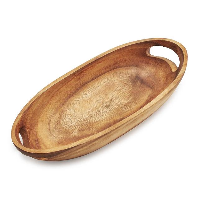 Acacia Serving Tray with Handles