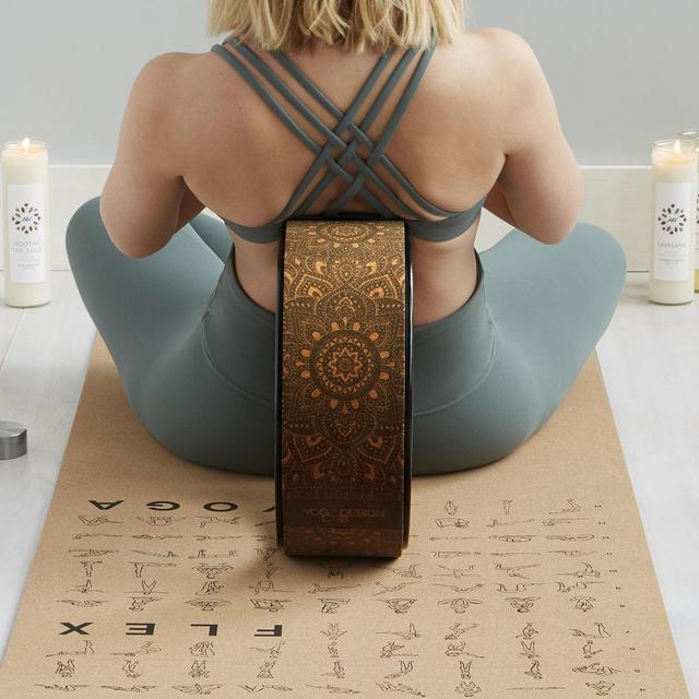 Cork Yoga Wheel