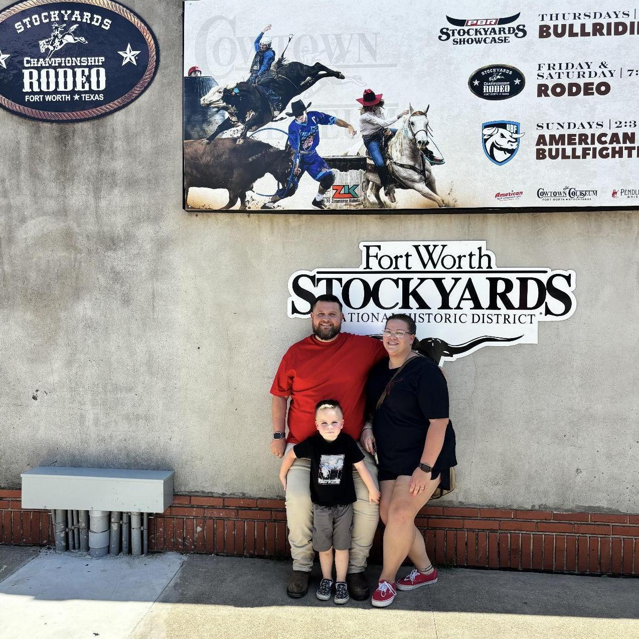 First time at the stockyards