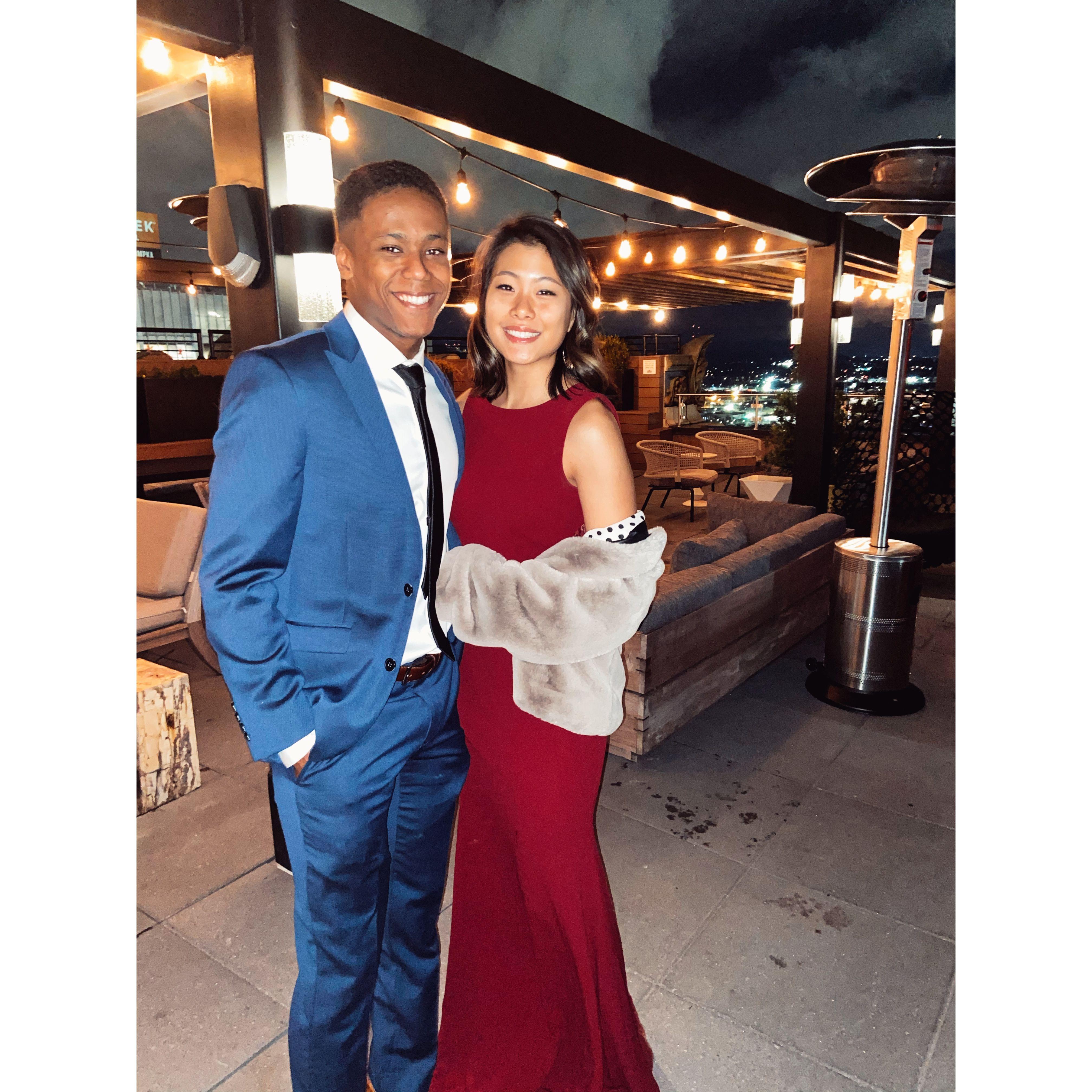 Med Prom 2020 - these are the photos JP's parents first saw of Shirley