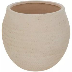 Textured Cream Flower Pot | Hobby Lobby | 2146074