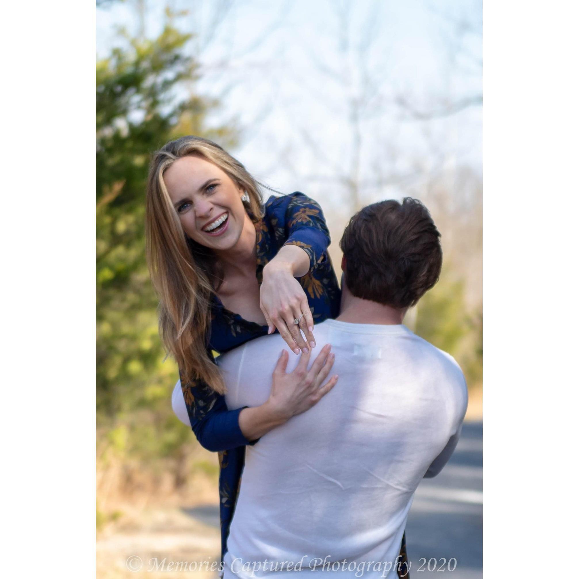 Engagement Photos during quarantine.