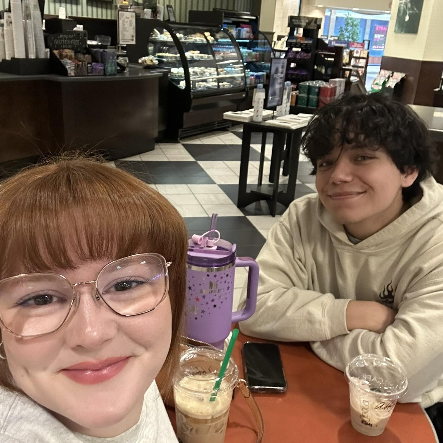 Our favorite date will ALWAYS be getting coffee ✨☕️