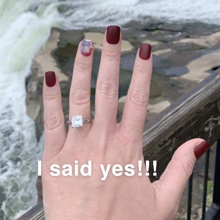 I said yes!!
