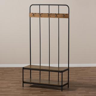 Antique Entryway Hall Tree