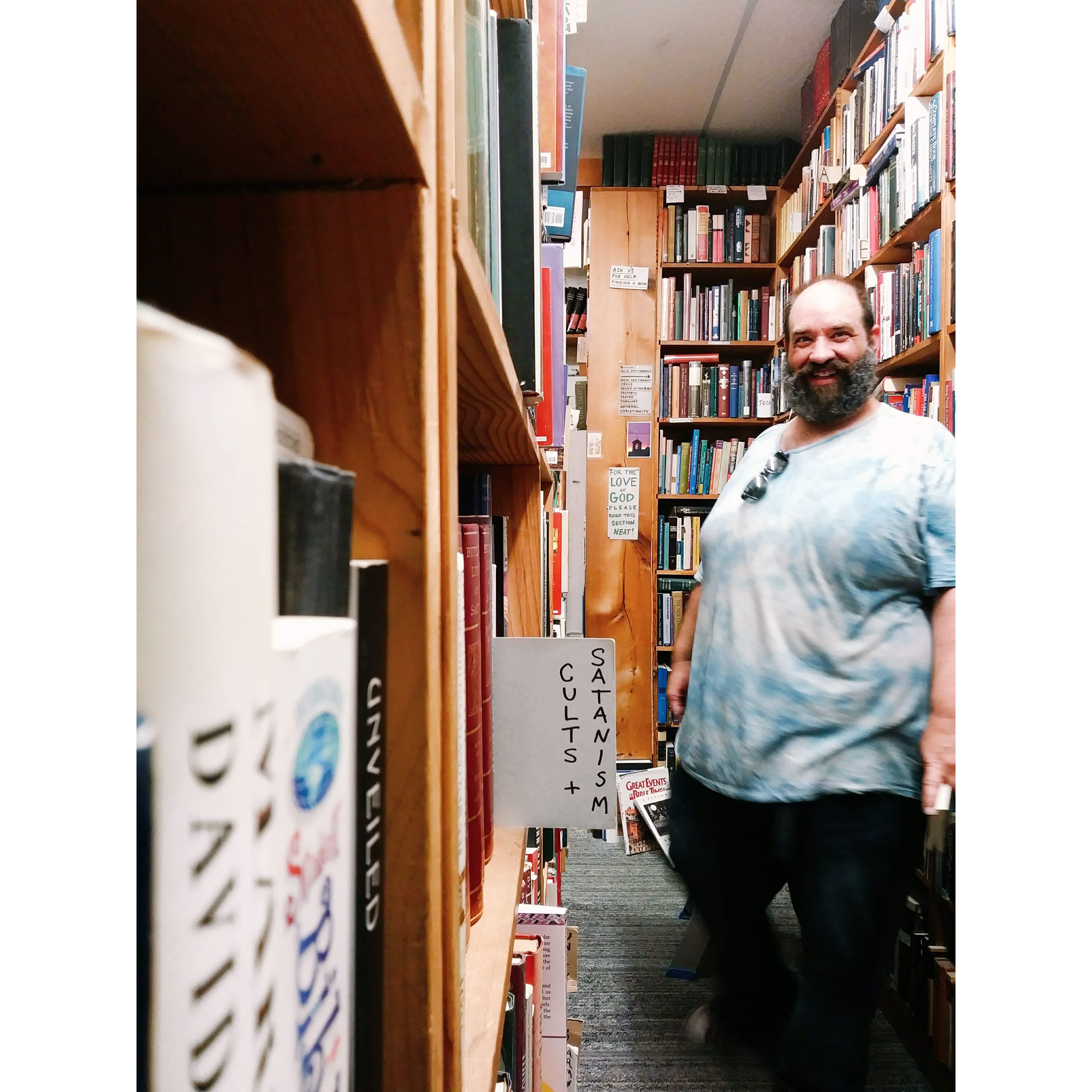 We love exploring Dickson Street Books together.