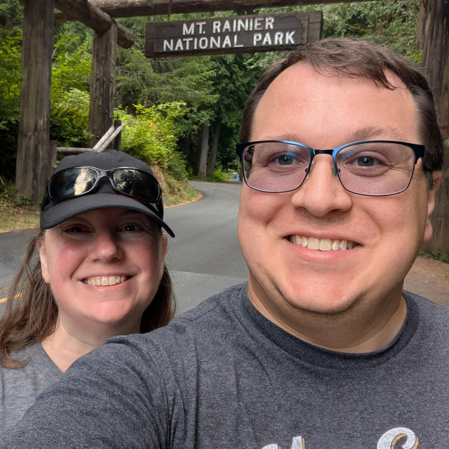 End of a great trip to Mt. Rainier - July 2025