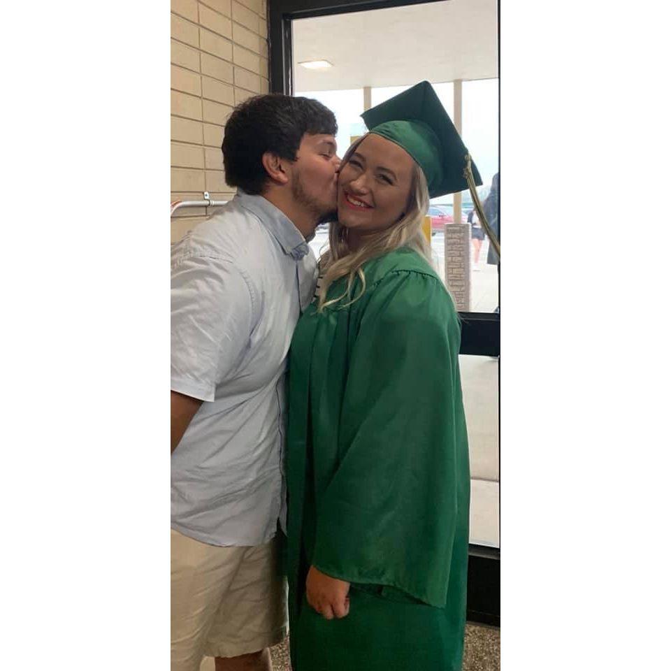 My high school graduation!