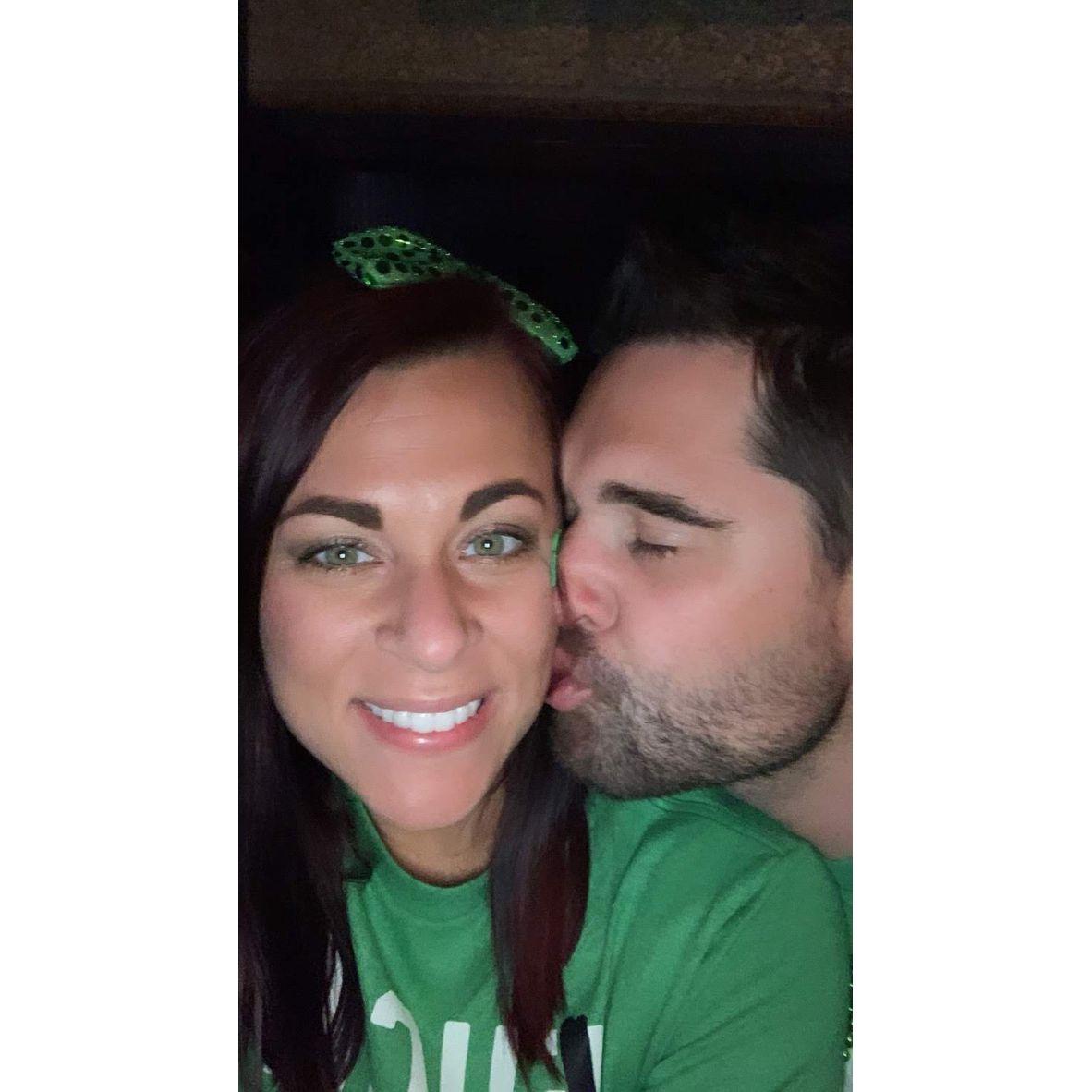 Our first St. Patrick's day