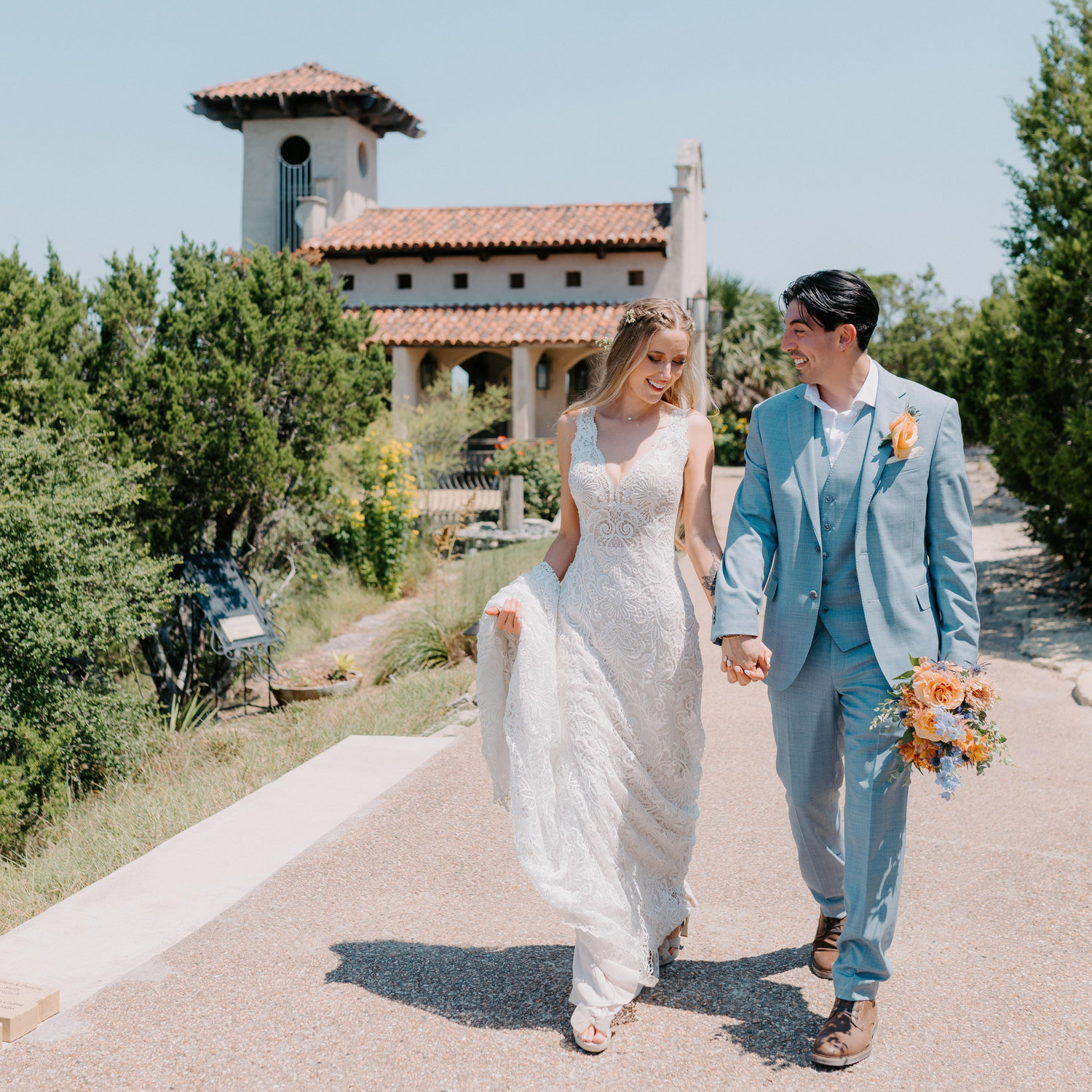 Our wedding day, August 2025