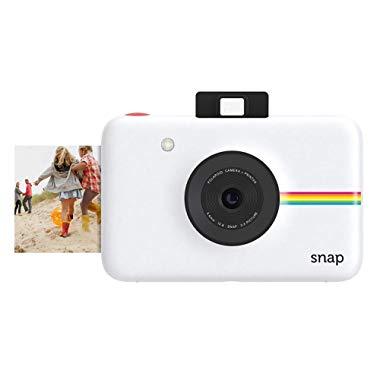 Polaroid Snap Instant Digital Camera (White) with ZINK Zero Ink Printing Technology